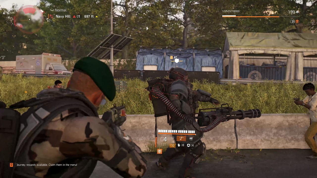 Tom Clancy&rsquo;s The Division&reg; 2 - Navy Hill Control Point Takeover.