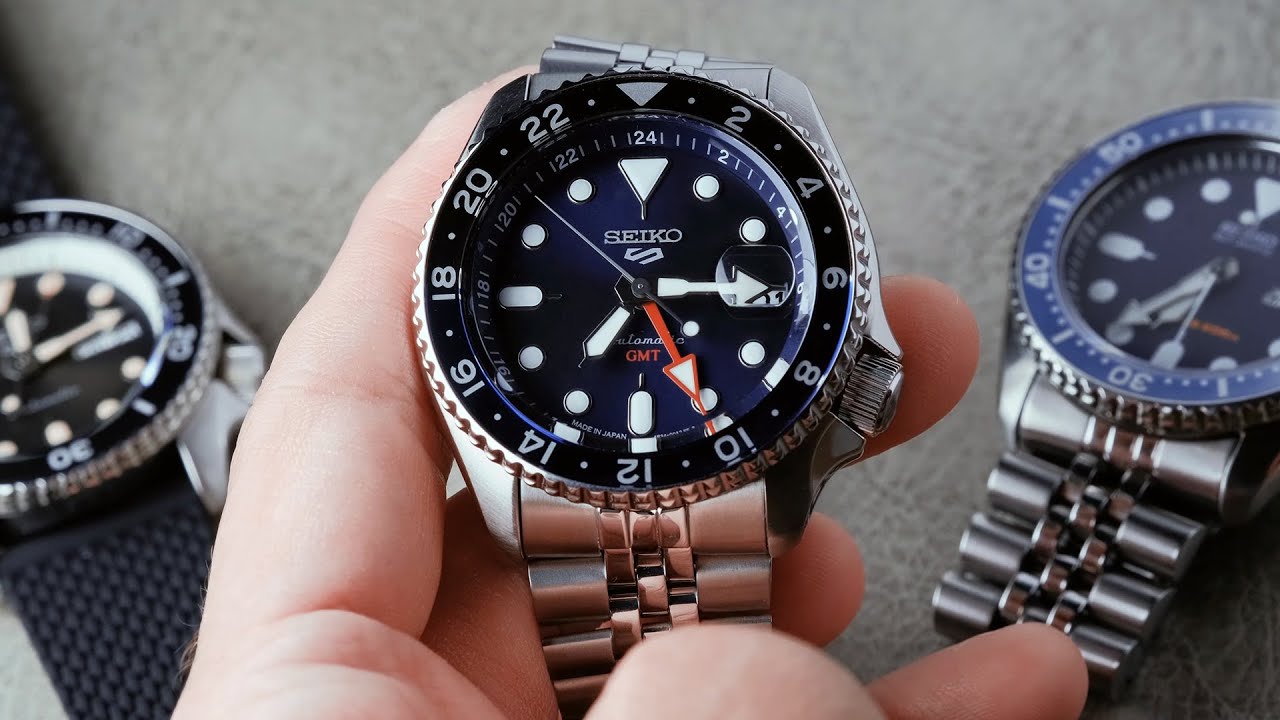 This Seiko 5 GMT is a GAME CHANGER - SSK003 Review