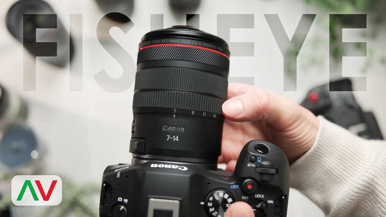 Угол обзора 190°! Canon RF 7–14mm Fisheye