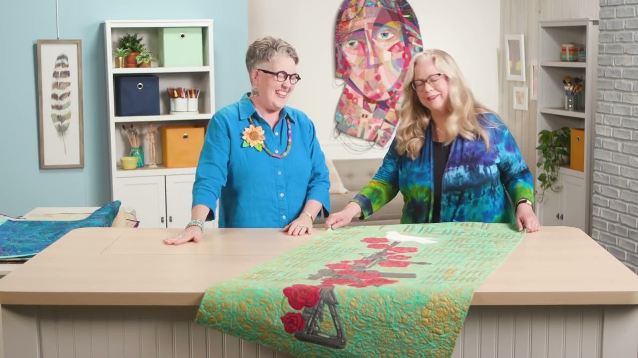 Quilting Arts TV - Luana Rubin  - Art & Activism - Episode 2906 01