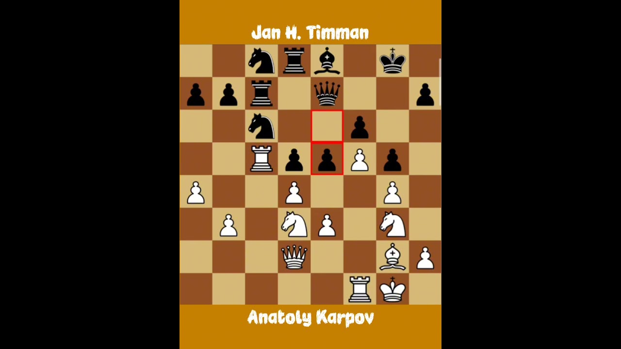 Anatoly Karpov vs Jan H. Timman ◉ Candidates Final Tournament - Kuala Lumpur 1990