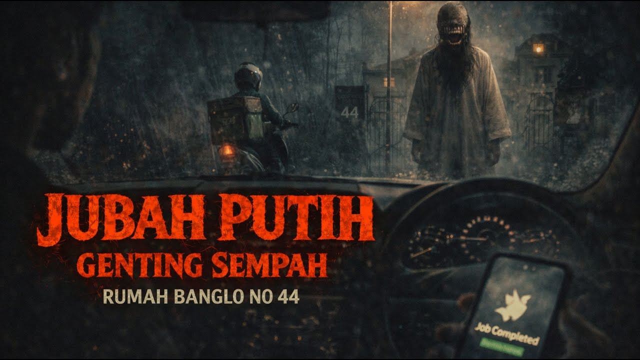 GANGGUAN PAKCIK BERJUBAH PUTIH DI GENTING SEMPAH | RUMAH BANGLO NO 44 SEBENARNYA DAH TAKDE...