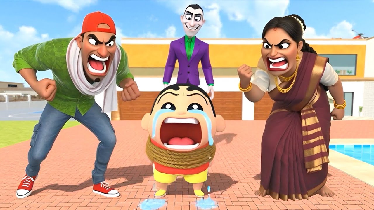 🎬 একি হলো সিনচেন এর সাথে 😳🚨 INDIAN THEFT AUTO SIMULATOR 