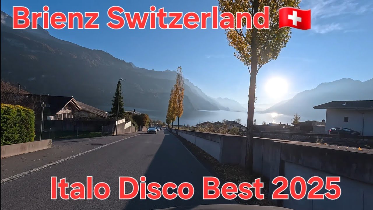 Лучшая итало-дискотека 2025 Бриенц, Швейцария 🇨🇭 4K