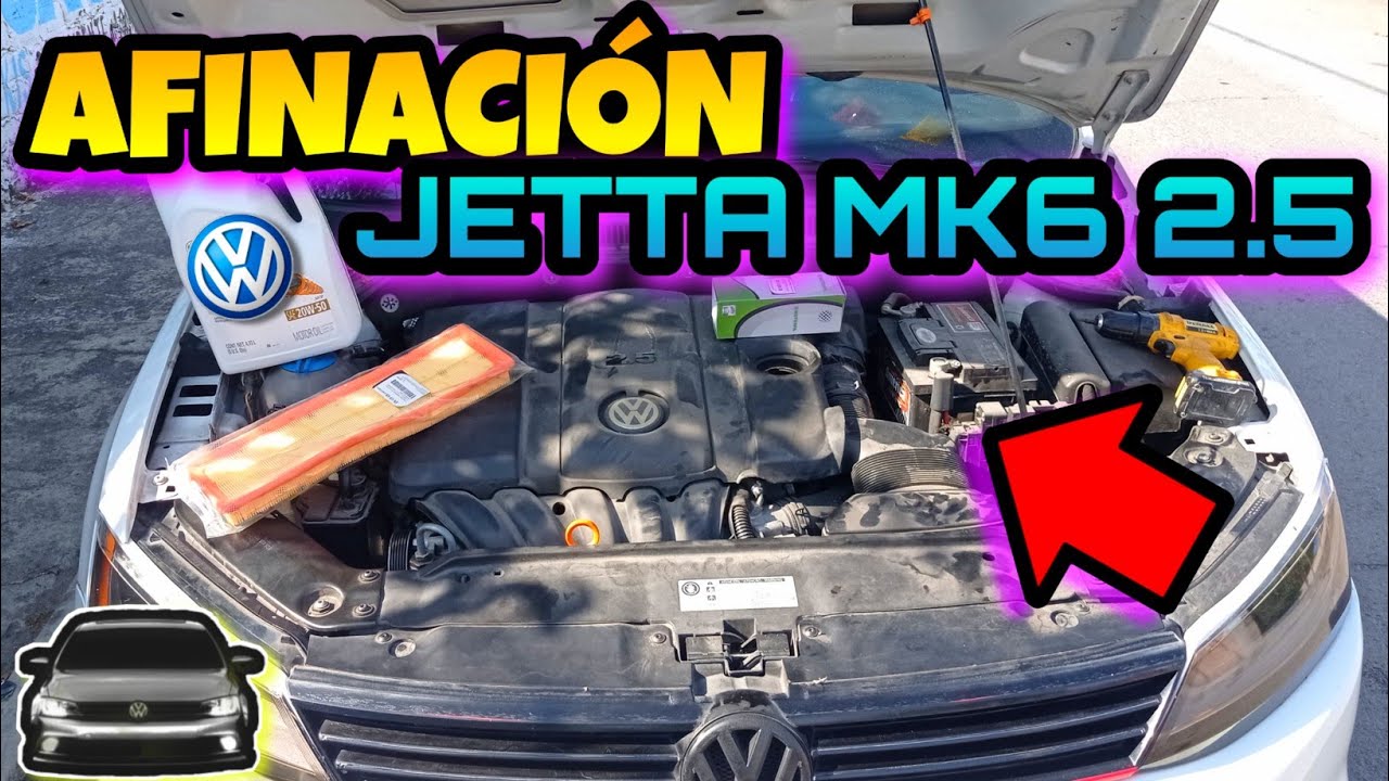 AFINACIÓN DE JETTA MK6 2.5 LTS. SERVICIO PARA JETTA PASO A PASO #autos #jettamk6 #volkswagen #vwbora