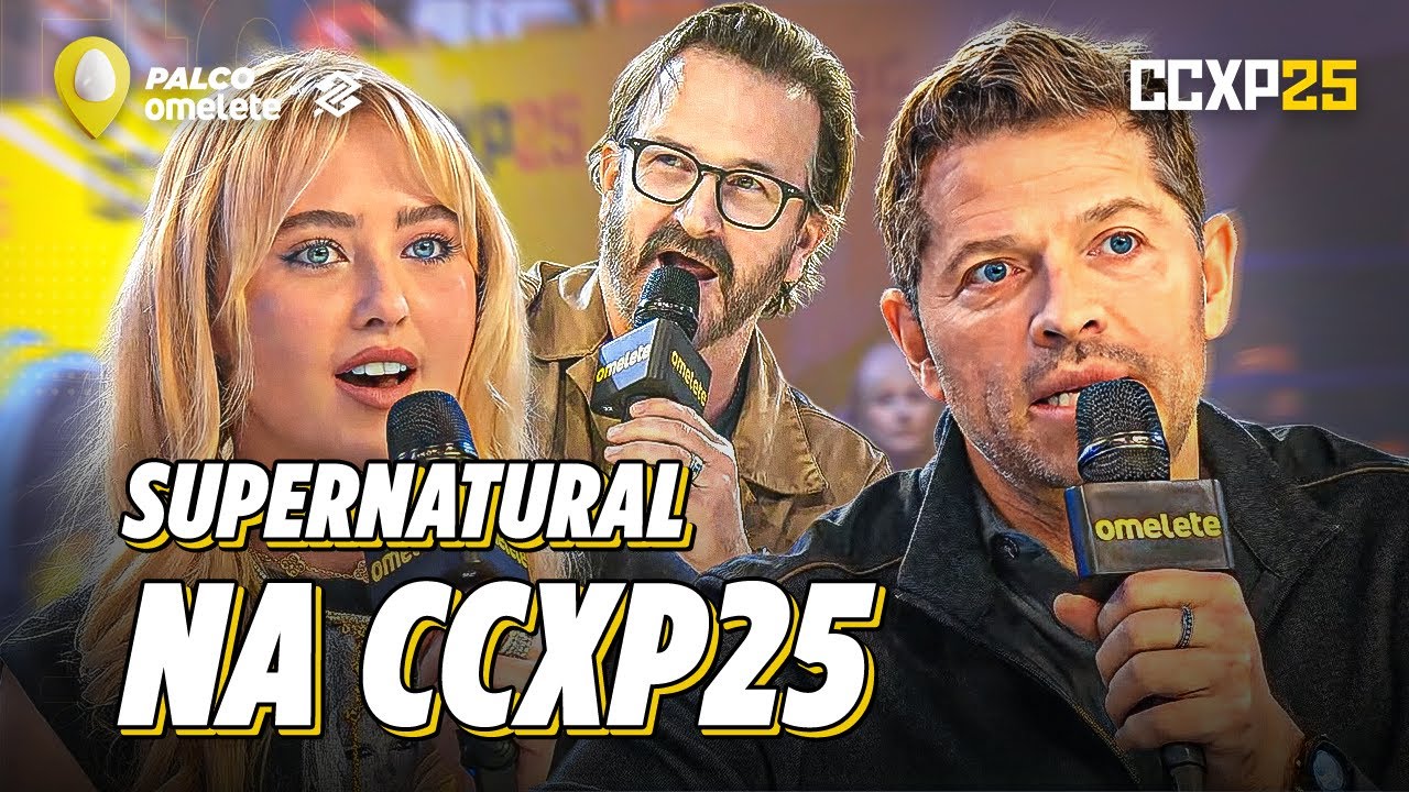 Elenco da NOVA FASE de SUPERNATURAL: Road to Hell na CCXP25 | Palco Omelete by BB