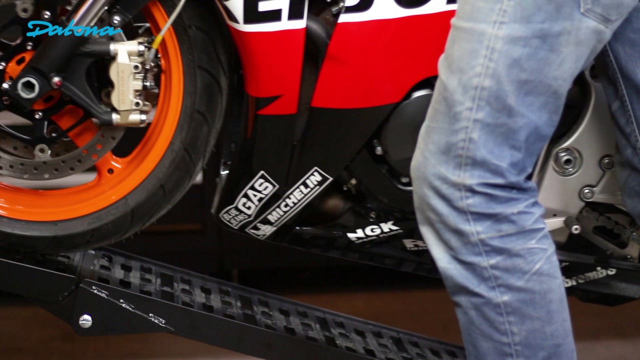 Verstevigde oprijplaat voor motoren - 220 cm | Datona.nl