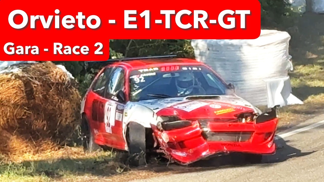 Incidente | Cronoscalata della Castellana - Orvieto | 4K