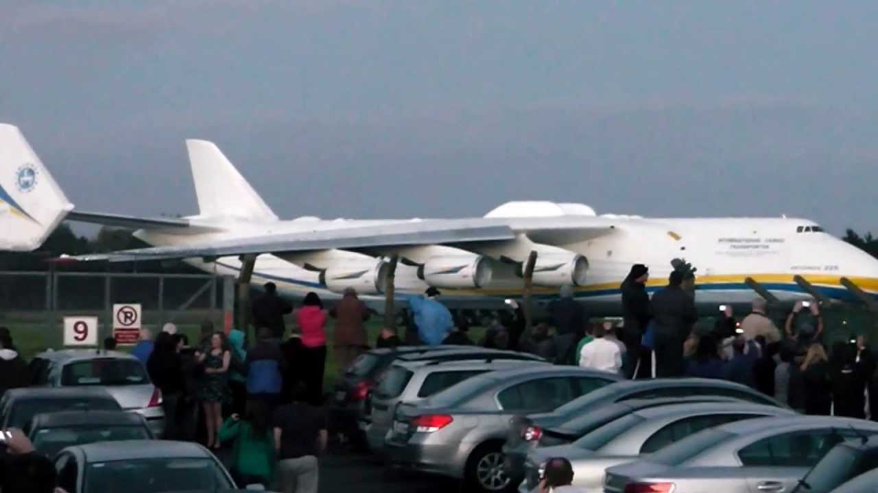 AN-225 Mriya Take-Off at Shannon