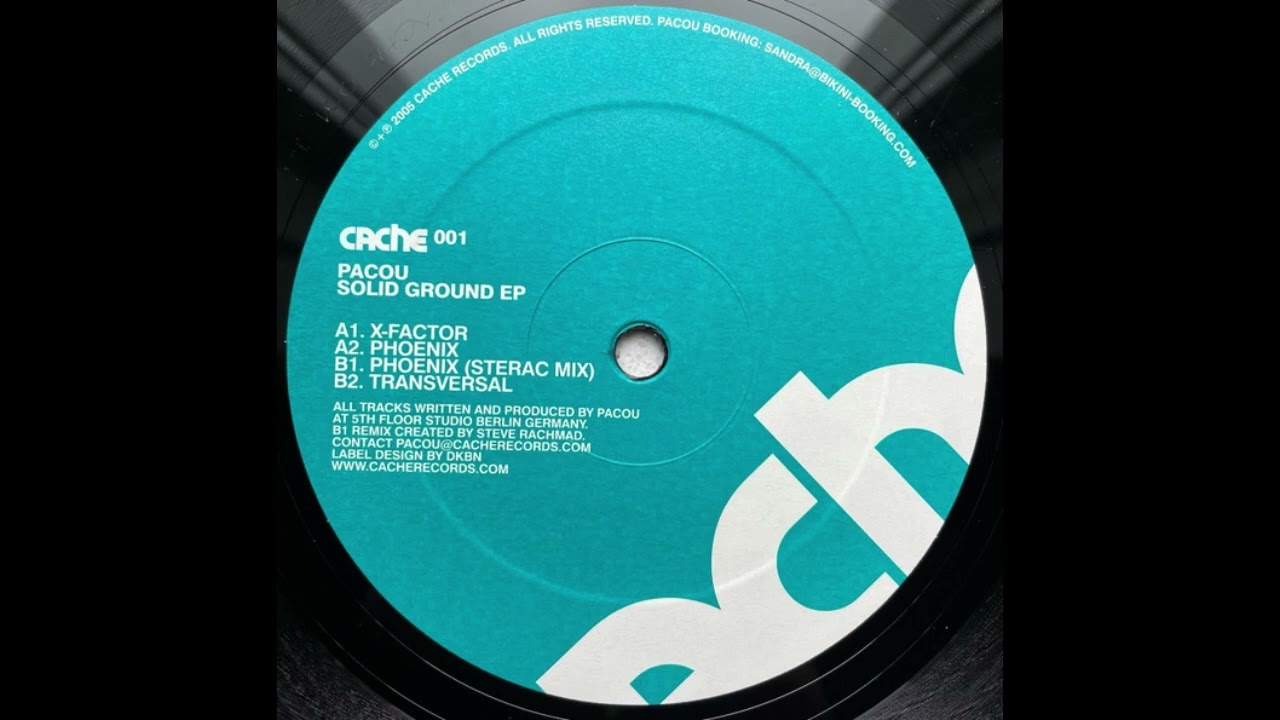 Pacou - Transversal (Solid Ground EP - Cache Records/2005)