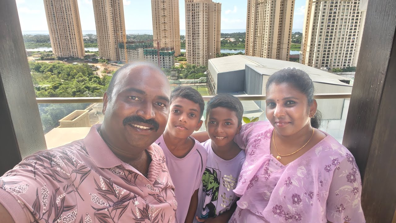 Budget One Day Family Trip 🚗 to Luxury 4⭐ Star Hotel in 10K 🤑 OMR, Chennai 🌆