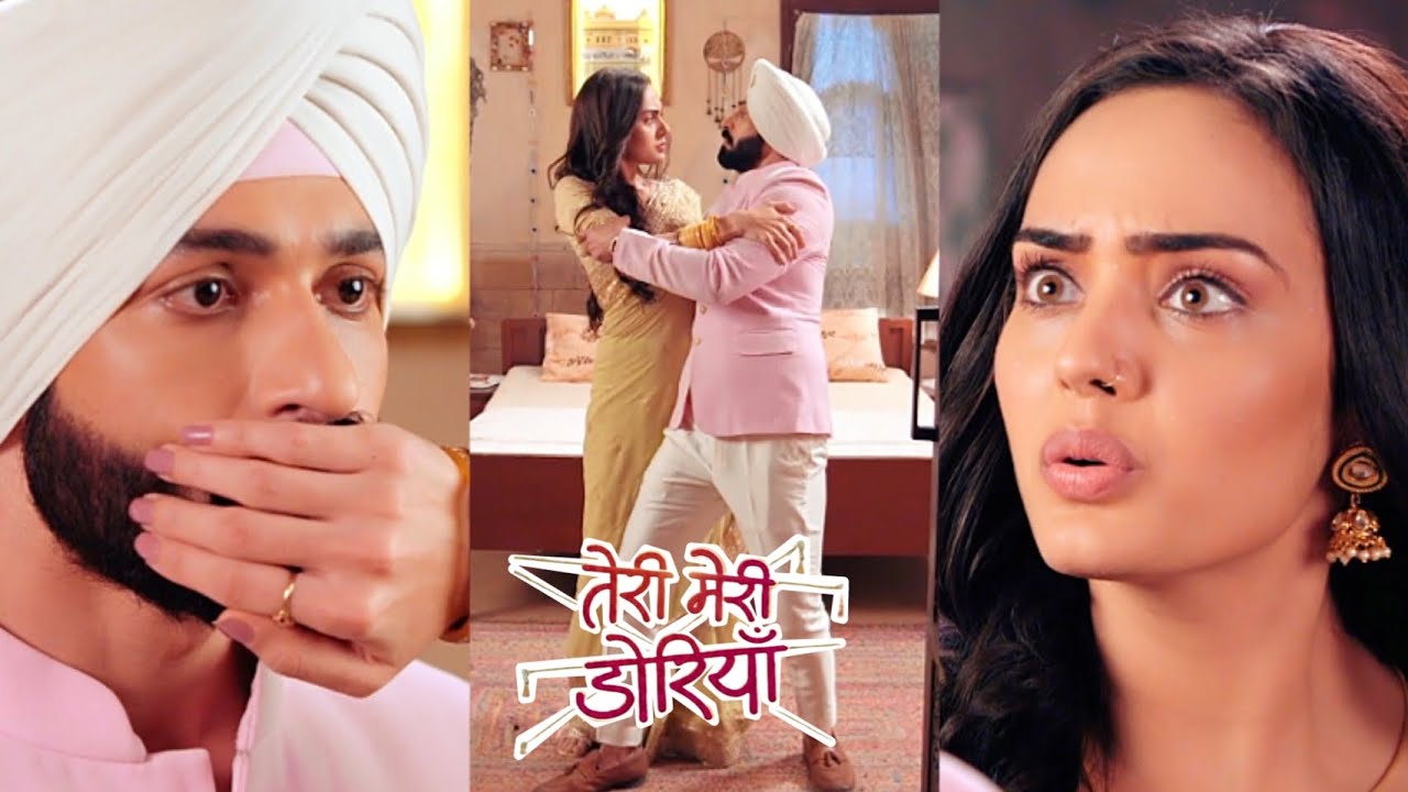 Teri Meri Doriyaann Today Episode Promo 1| 4 Apr 2023| Sahiba ne Angad ke natak pr sunai kharikhoti