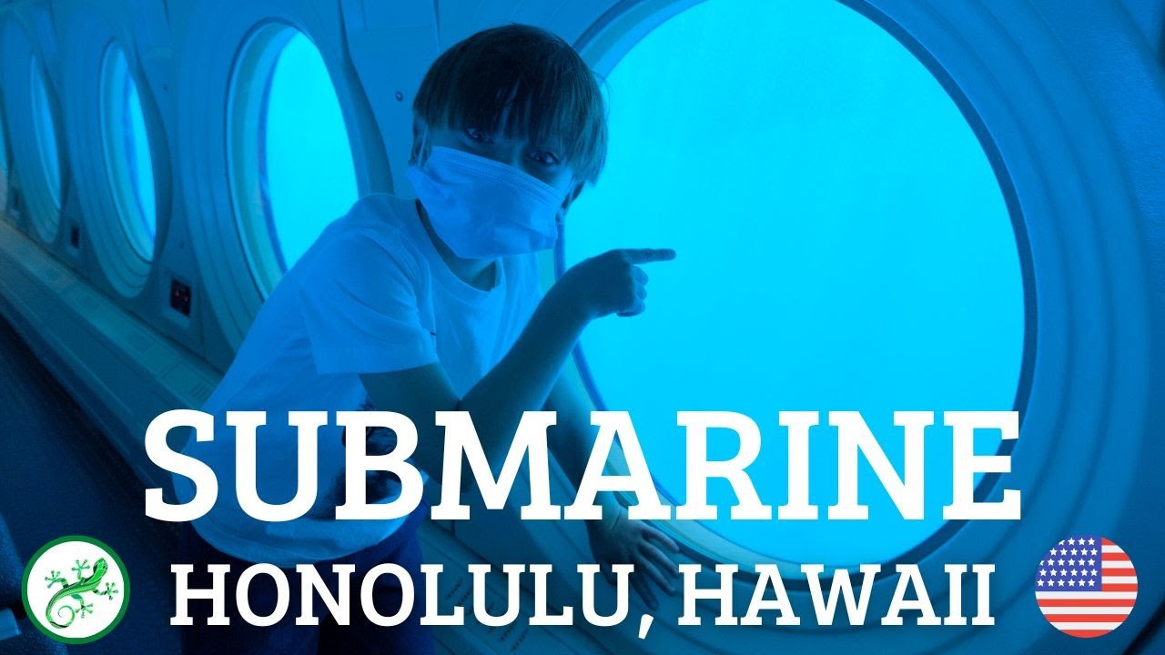 Подводная Лодка на Гавайях | SUBMARINE Dive with a child in Honolulu Oahu, on Hawaii Vacation