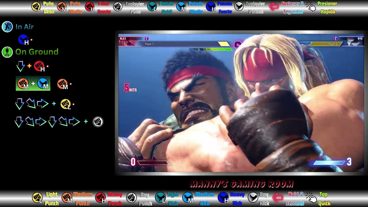Street Fighter 6 - Комбинация Алекса