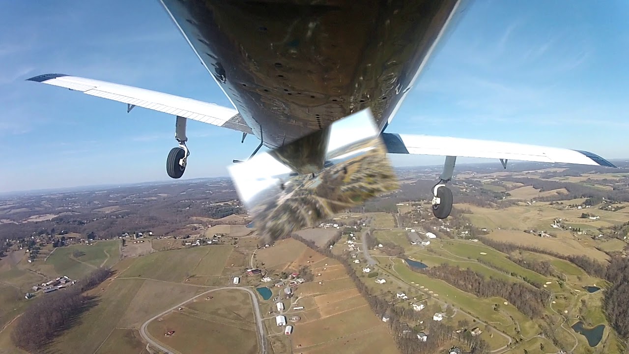 Beech B19 Sport 150 (Musketeer), Pattern, Bottom View