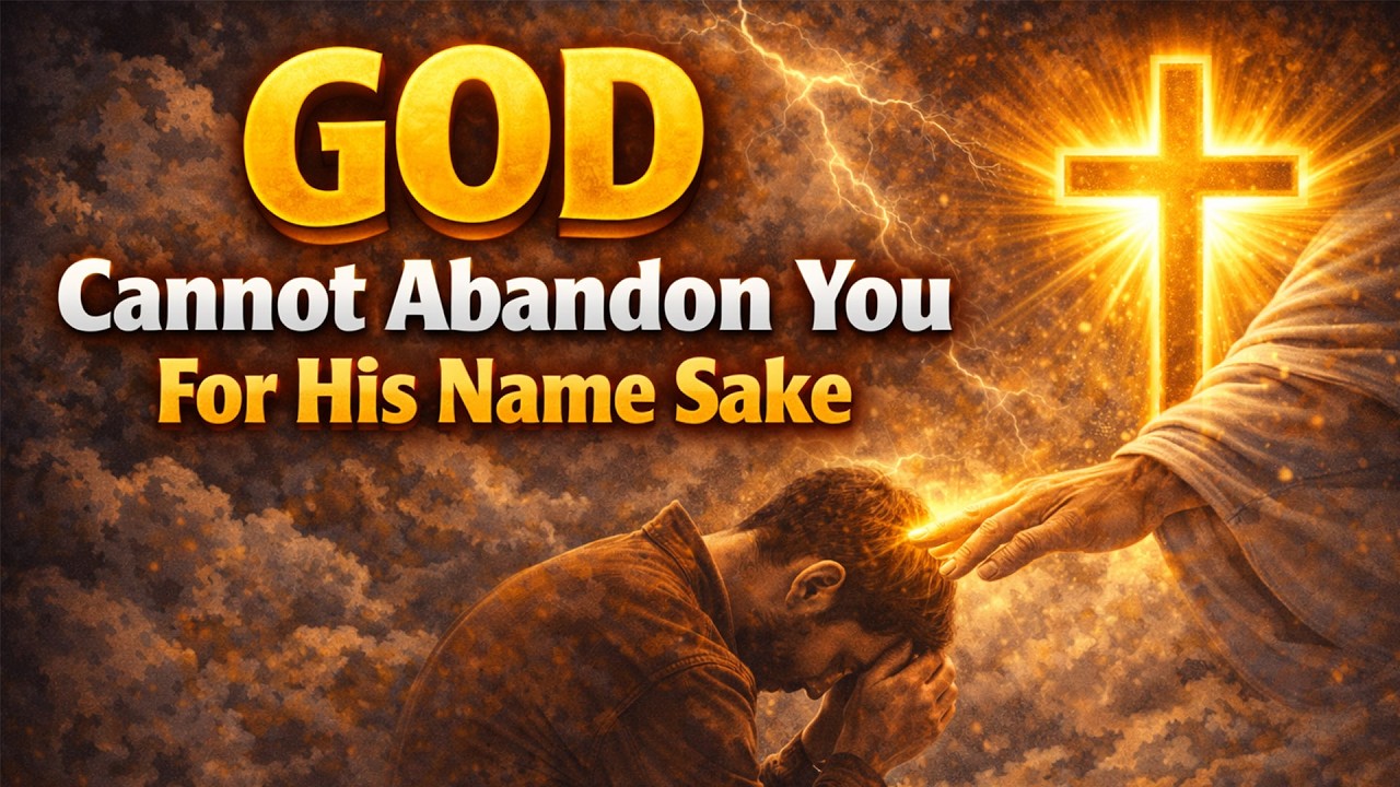 GOD Cannot Abandon You For His Name Sake