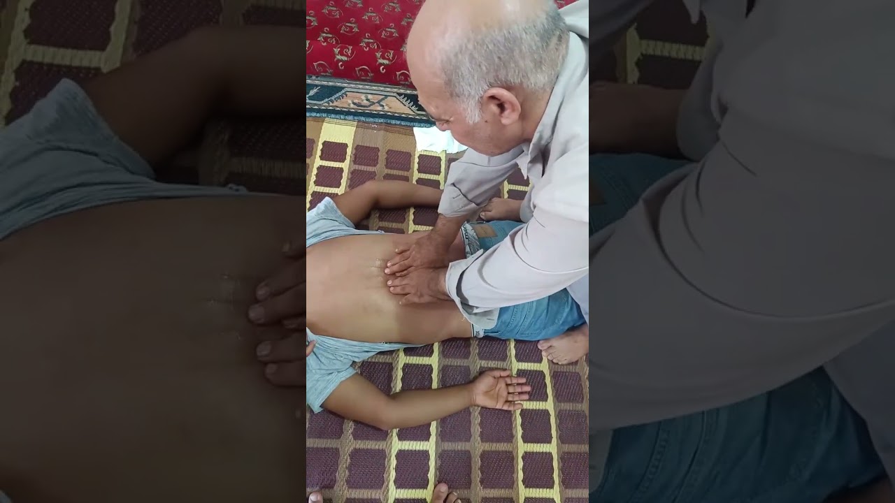 علاج ديسك و انزلاق الفقرات القطنية الثالثة والرابعة والخامسة  اسفل الضهر #مجبر #عربي#مجبرعربي #إصابة