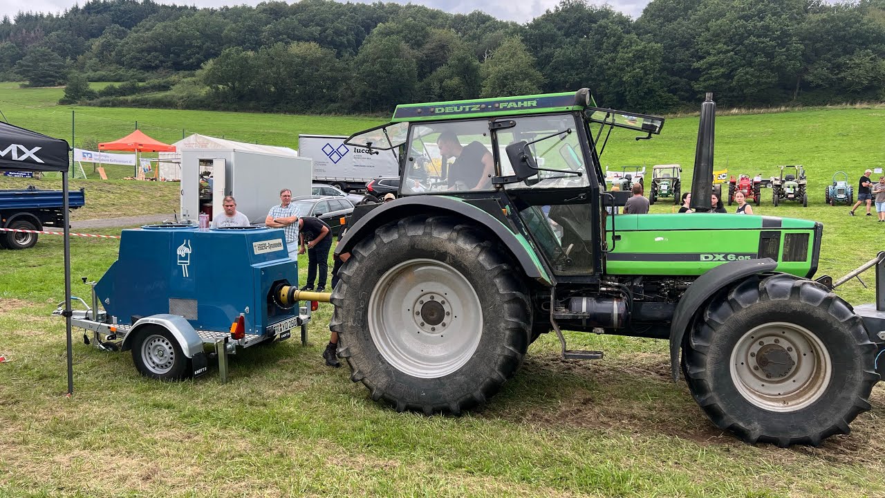Deutz Fahr Dx 6.05 Schlepper Zapfwellenleistungspr&uuml;fstand Zapfwellenbremse