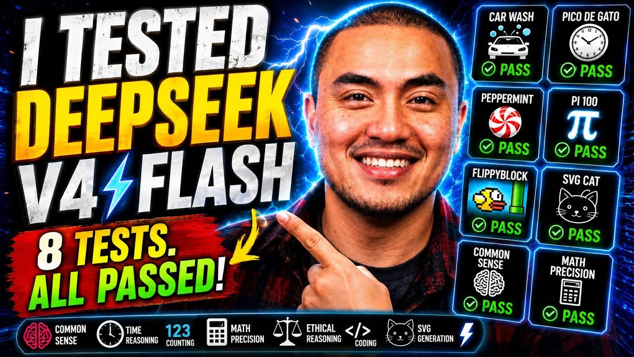 Deepseek V4 Flash Performance Test - Shocking Results