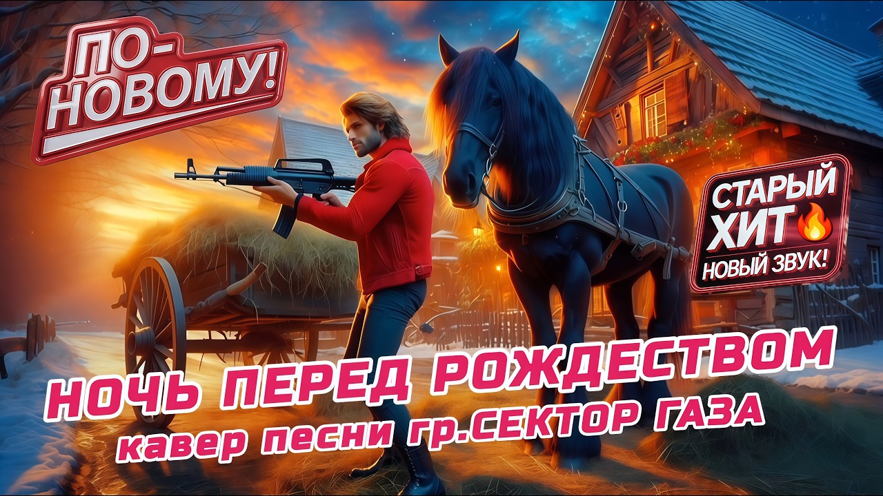 Ночь Перед Рождеством 🐴🌲👹| Кавер На Песню гр. Сектор Газа
