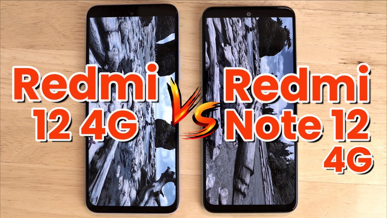 Redmi 12 4G vs Redmi Note 12 4G Antutu