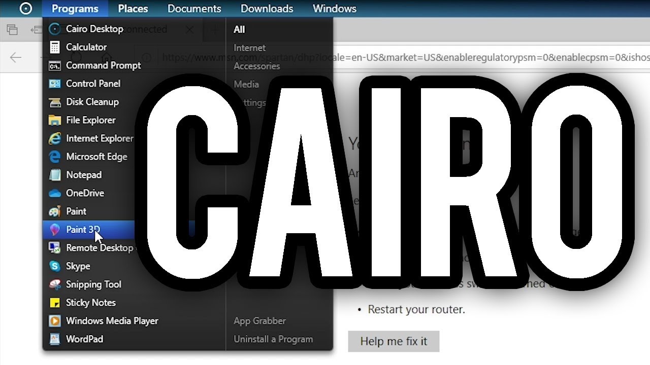 Cairo - A macOS/Linux-like Shell Replacement for Windows 10 (Overview & Demo)