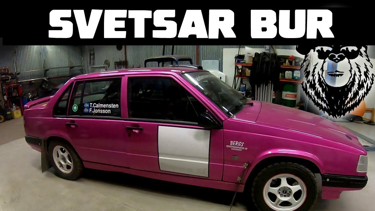 SVETSAR BUR I VOLVO 940 RALLYBIL