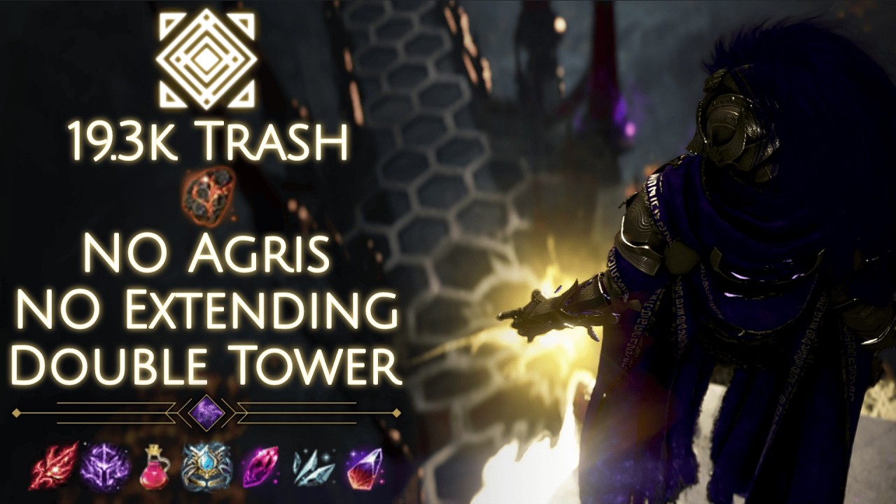 BDO Zephyros Castle - Awakening Sage | 19.3k Trash NO Agris - Double Tower grind