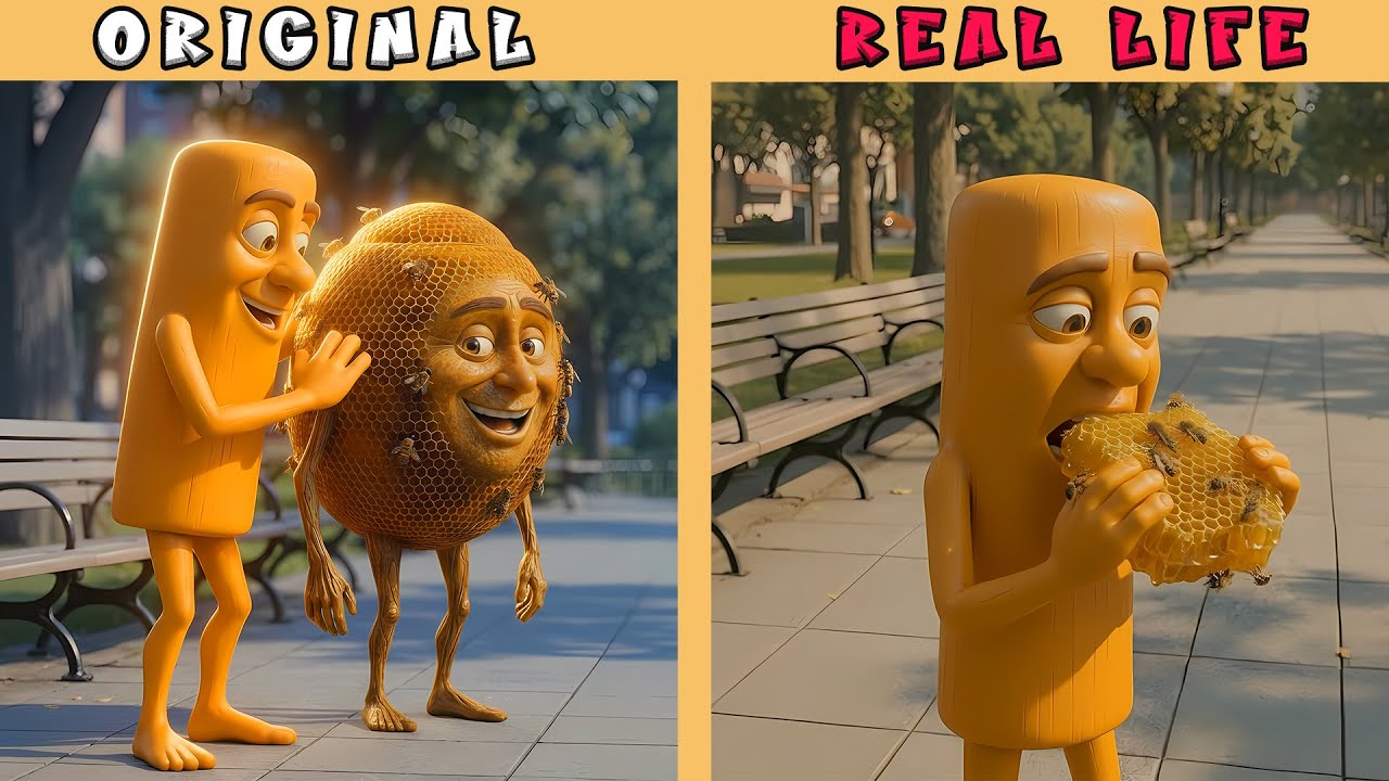 Tung Tung Sahur saves Zumm Zumm Zumm Sahur? | Brainrot Original vs Real life | Brainrot Animation