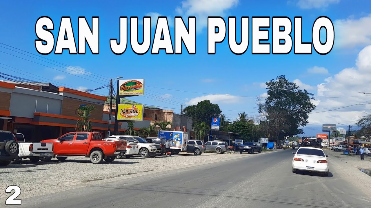 Asi es el mas grande y prospero de los San Juanes hondureños, pequeña ciudad que no duerme de todo