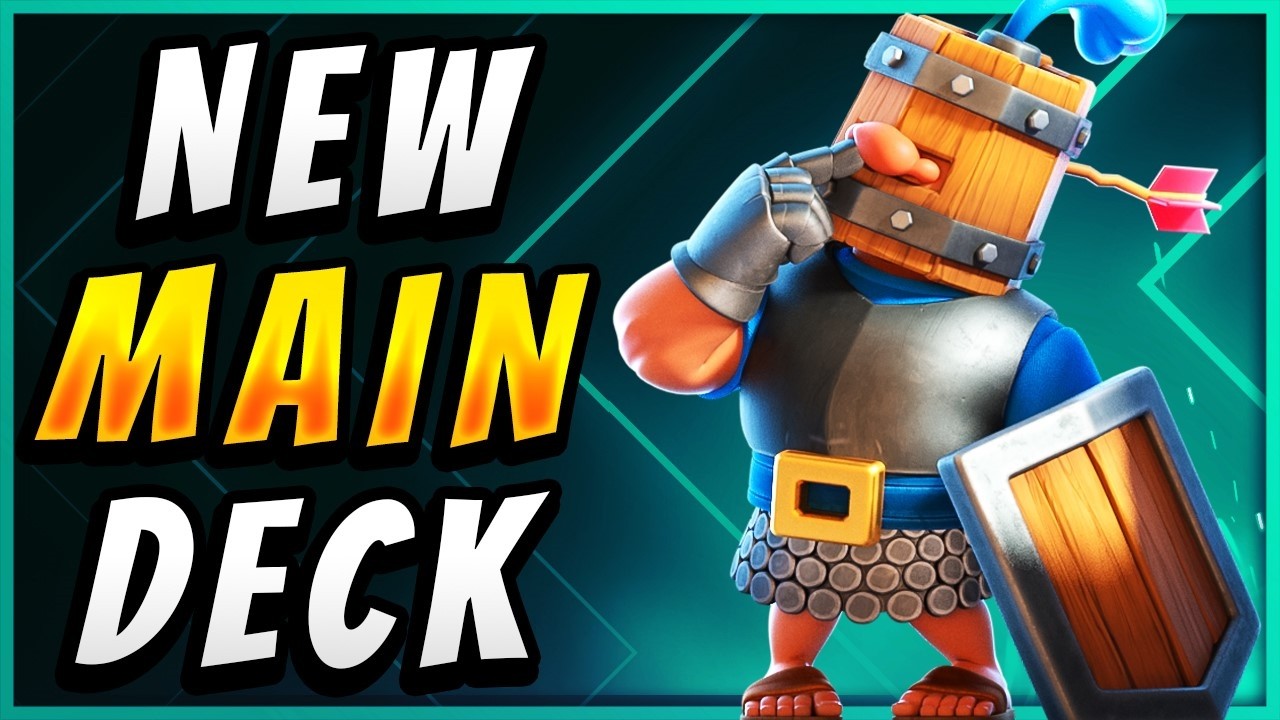Did I just find my new MAIN Clash Royale Deck?