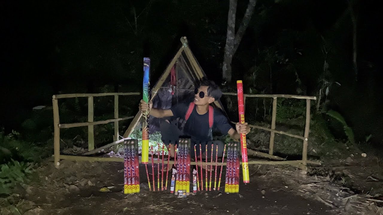 3 HARI CARI MAKAN DI HUTAN, SAWAH, KEBUN DAN BERMAIN BANYAK KEMBANG API😅 #bocahpecicilan