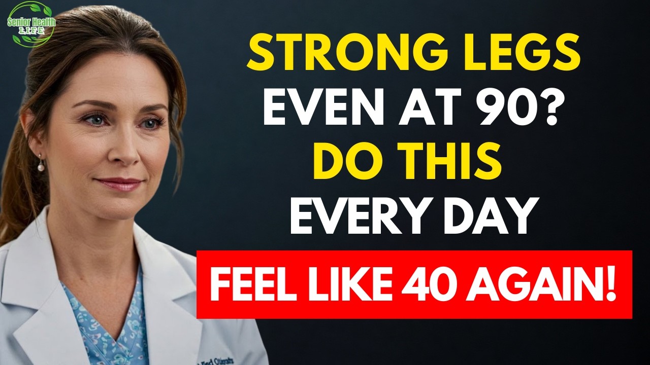 Want STRONGER Legs Even At 90? Do THIS Every Day (Surgeon Reveals Why!) | Senior Health Tips