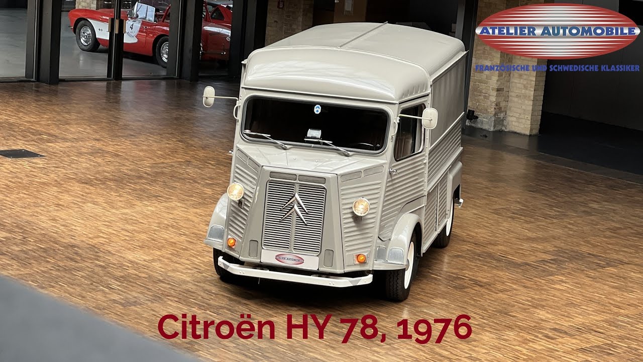 Präsentation Citroën HY 78, Baujahr 1976