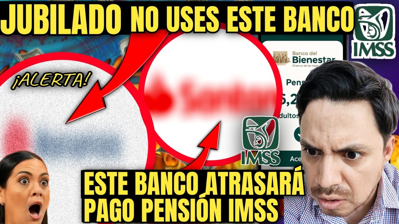 PENSION IMSS YA NO USES ESTE BANCO PENSIONADO💥PENSI&Oacute;N BIENESTAR: SI USAS ESTE NIP &iexcl;C&Aacute;MBIALO YA!😯