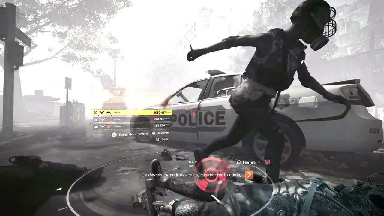 Tom Clancy's The Division 2 sur PS5 Pro - Réanimation, Projets, Missions, ...
