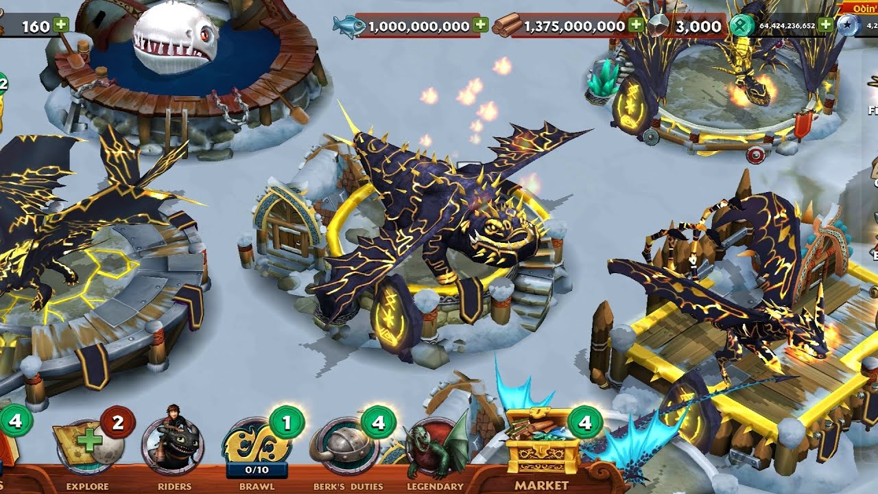 | Rise of Berk |🎄 SNOGGLETOG GRAND ALPHA PASS REWARDS! Epic Triple Stryke + Light Fury Costume+ 🐉❄️