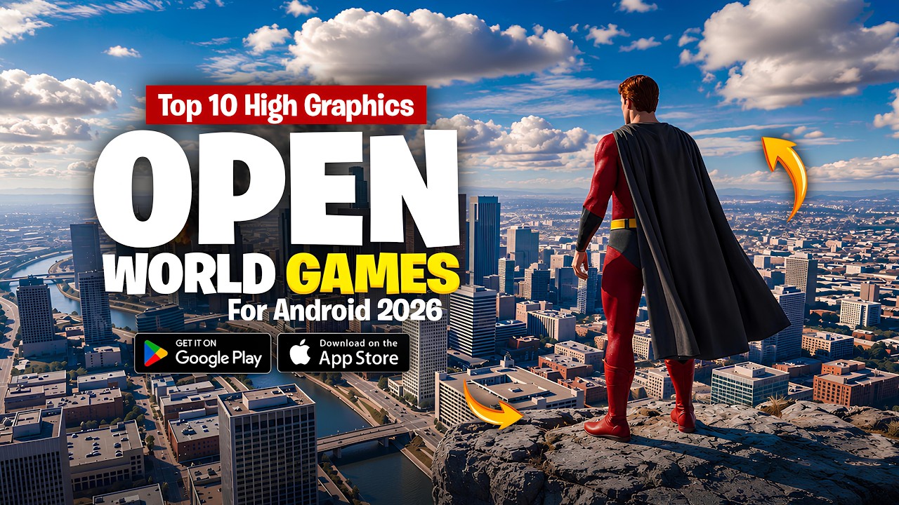 Top 10 Best Open World Games for Android/iOS 2026 | New Open World Games for Android - Part 6