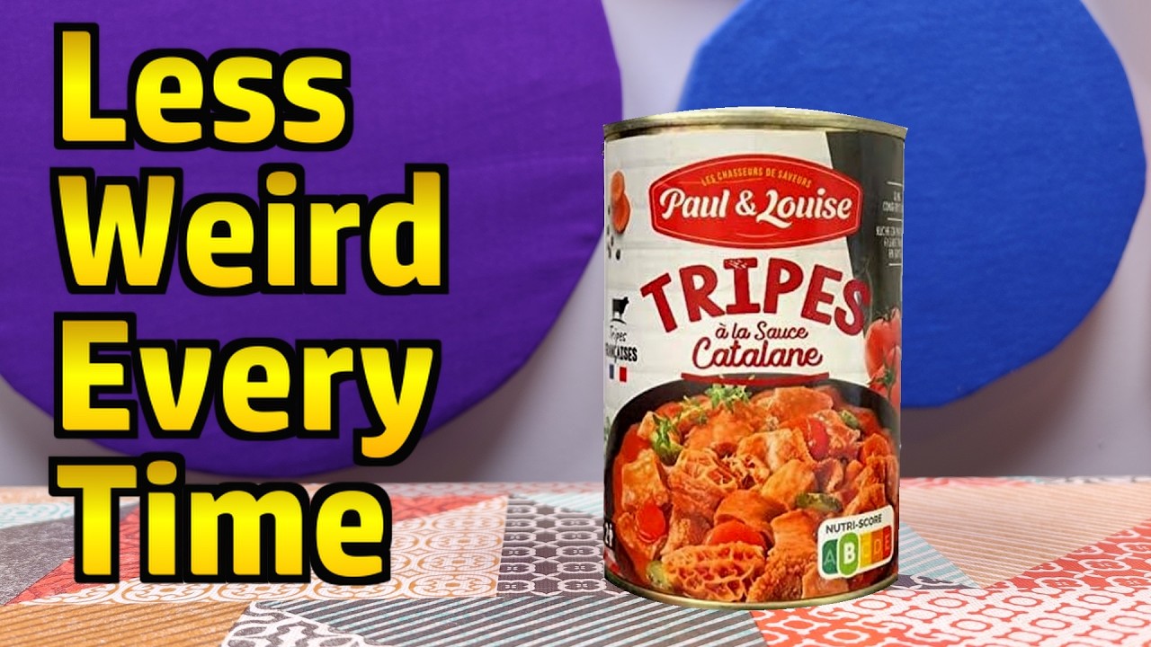 Tripes à la Sauce Catalane - Catalan-Style Tripe Stew (From France) - Weird Stuff in a Can # 206