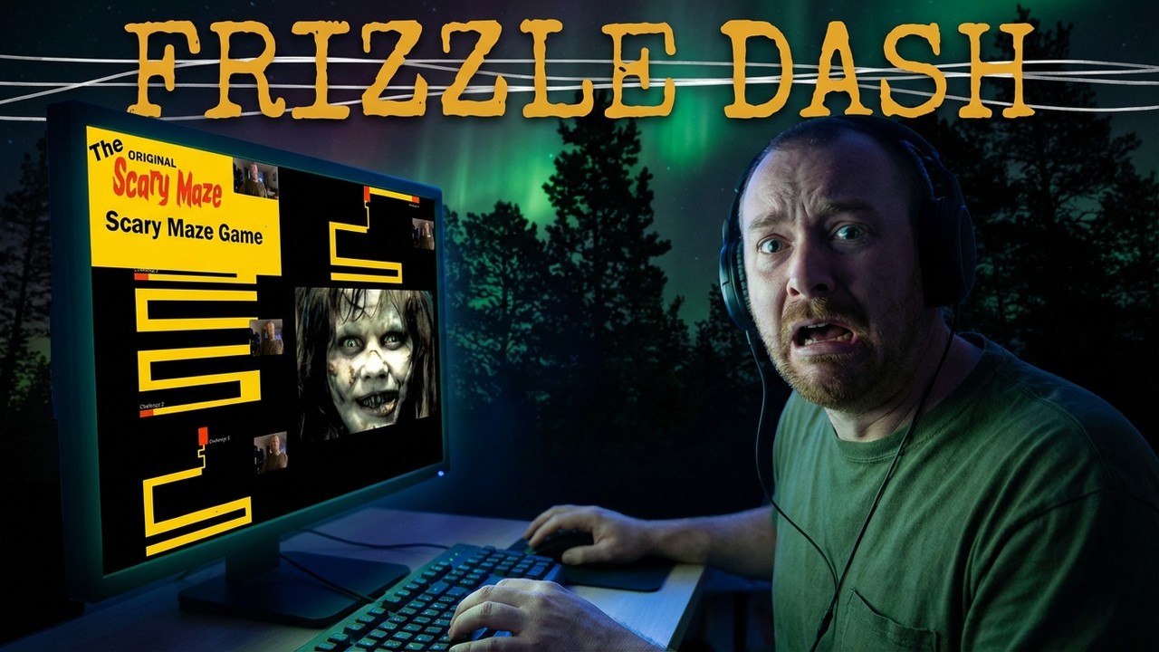 Frizzle Dash Plays Scary Maze Game