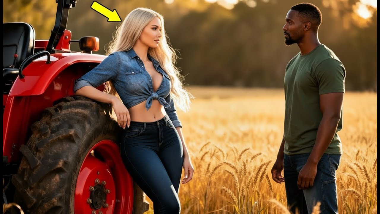 Black Rancher Helped a Millionaire Farmer fix her Broken Tractor— They Became a Match Made in Heaven
