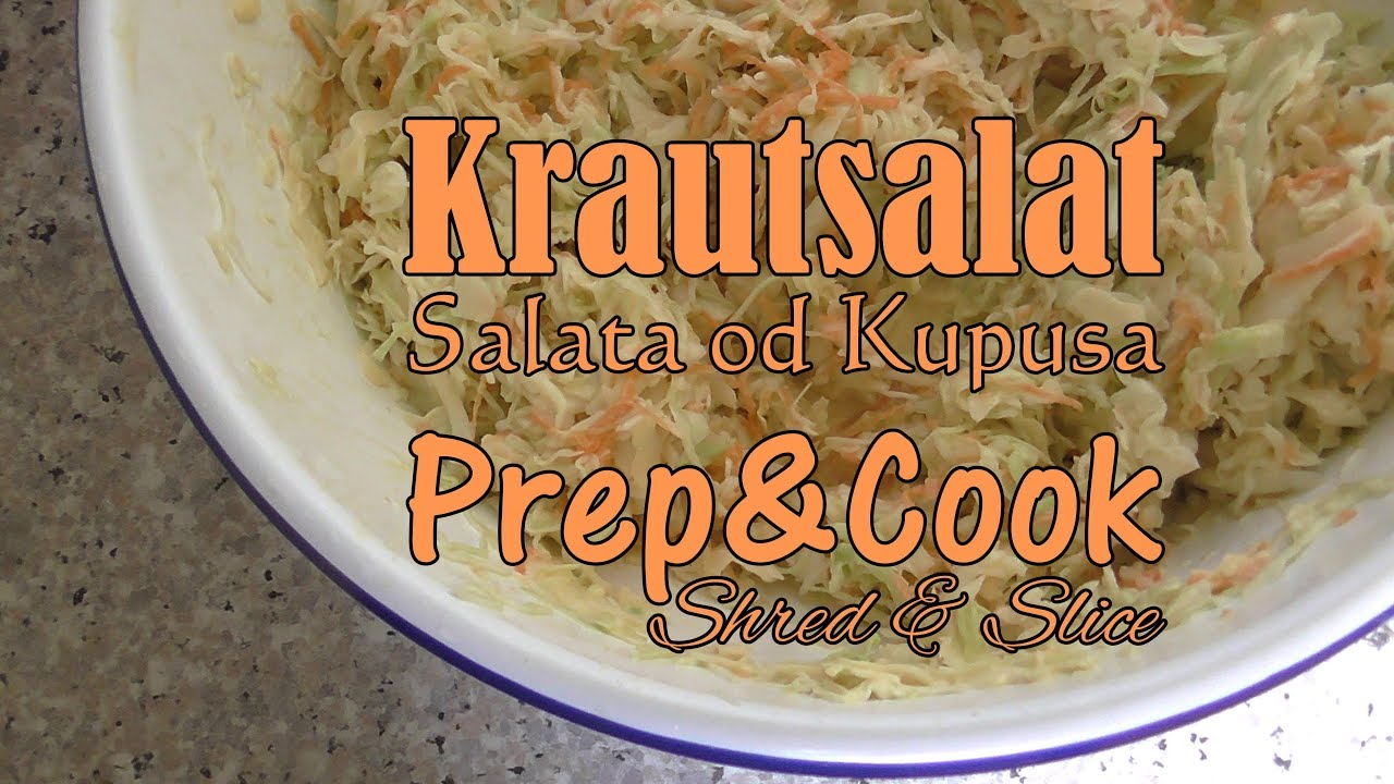 KRUPS Prep and Cook Shred & Slice * Salata od kupusa * Krautsalat