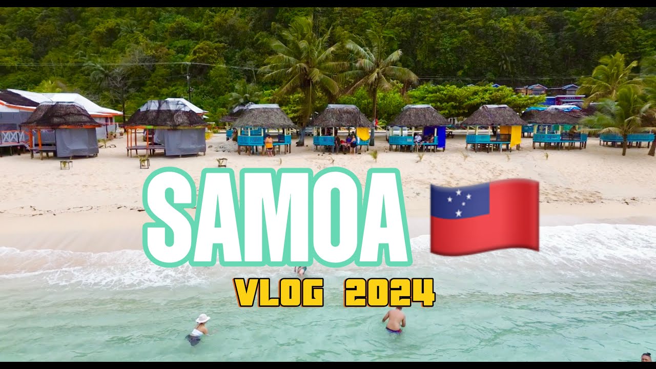 НАША ПЕРВАЯ СЕМЕЙНАЯ ПОЕЗДКА НА САМОА 🇼🇸 2024 !