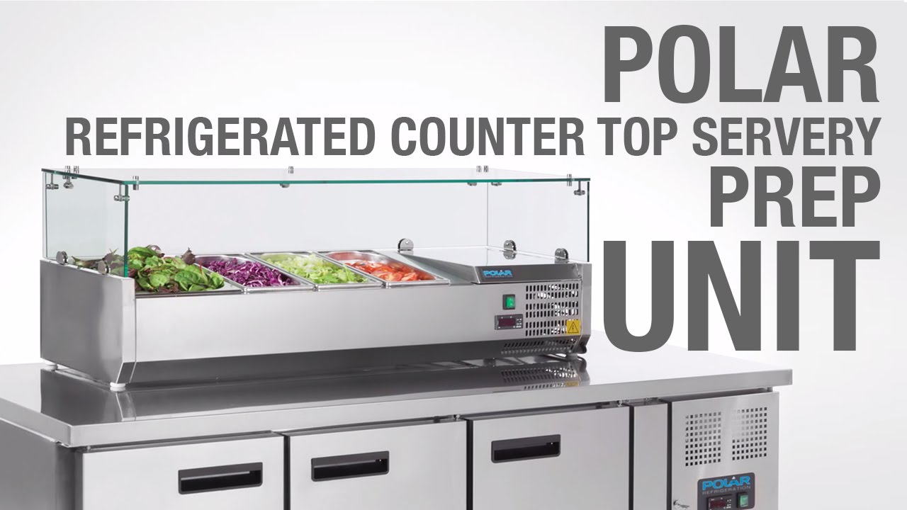 Polar Countertop Prep Fridge