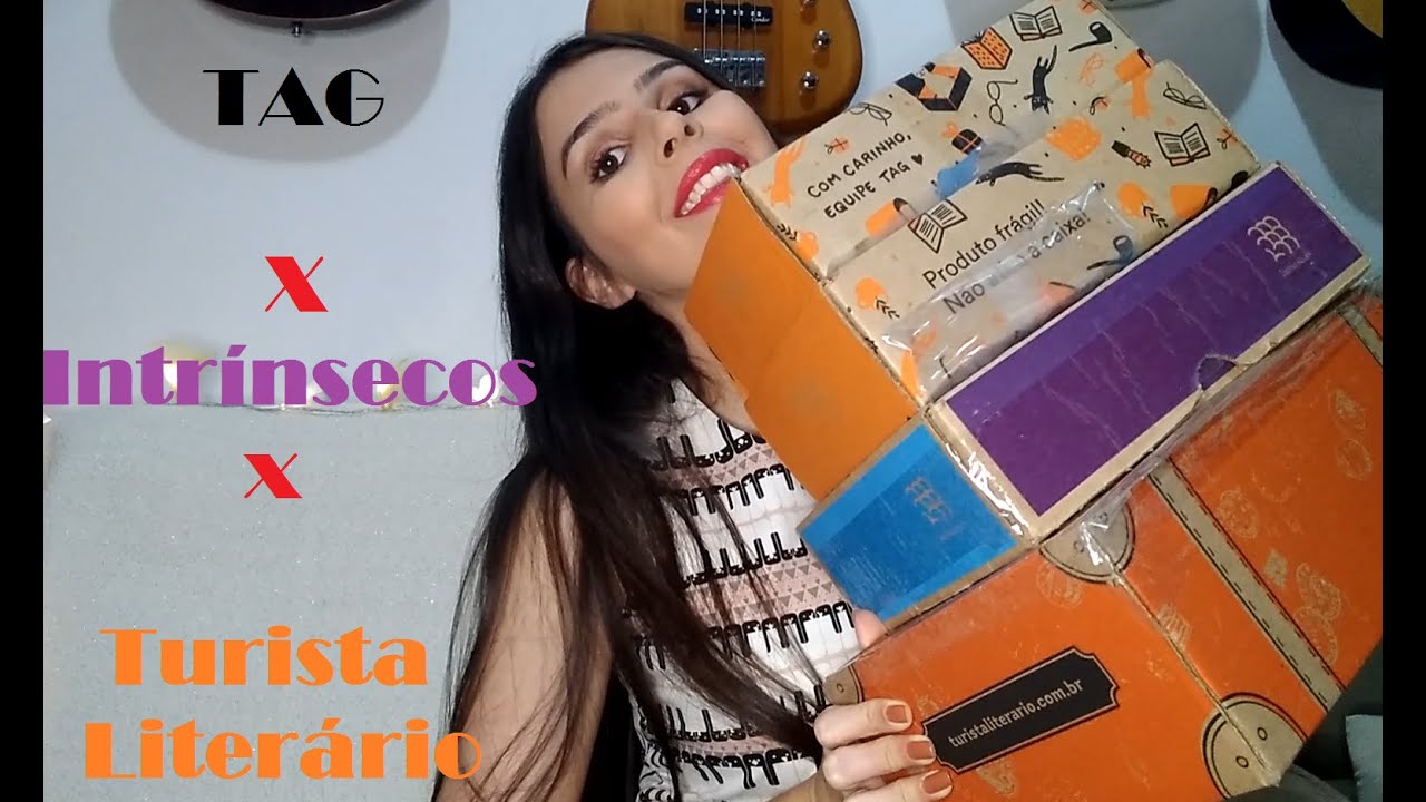 UNBOXING (Clubes JULHO/AGOSTO) - TAG; INTR&Iacute;NSECOS (023) e Turista Liter&aacute;rio