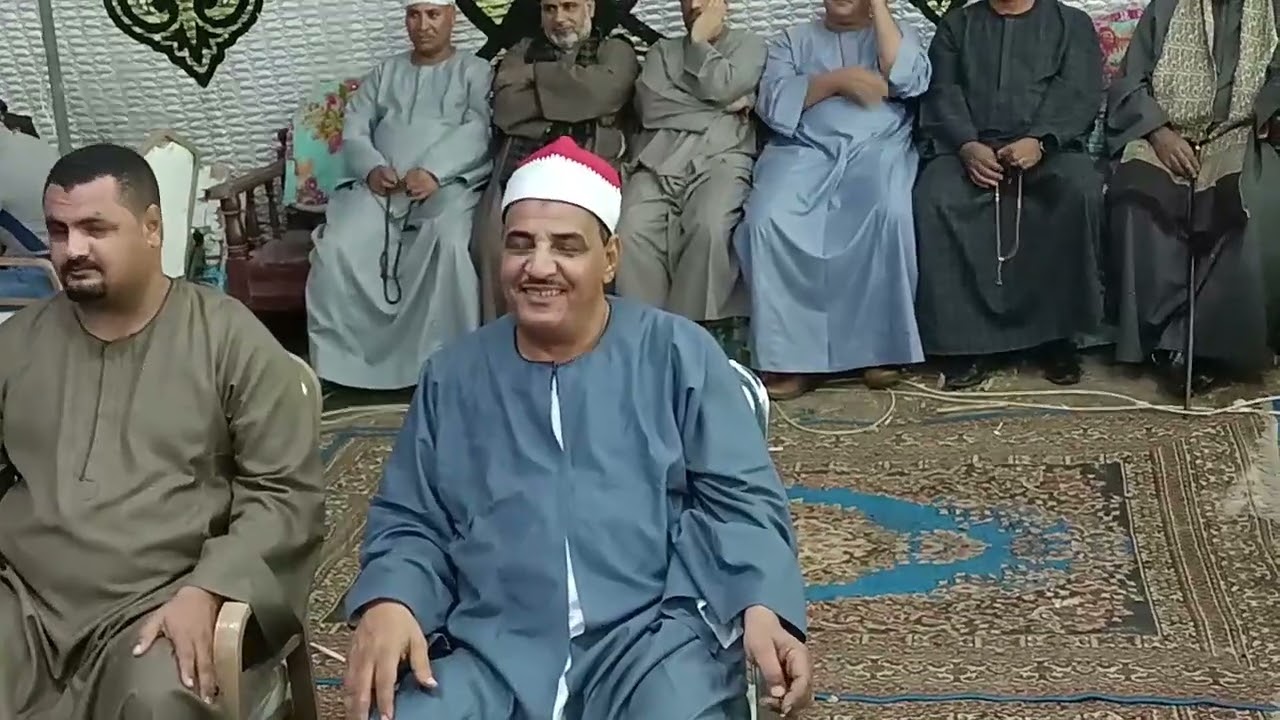 الشيخ محمود سالمان الحلفاوي حولية الحاج /الديب محمد علي زيدان ال جالس وهاج دار السلام نجع البرايده