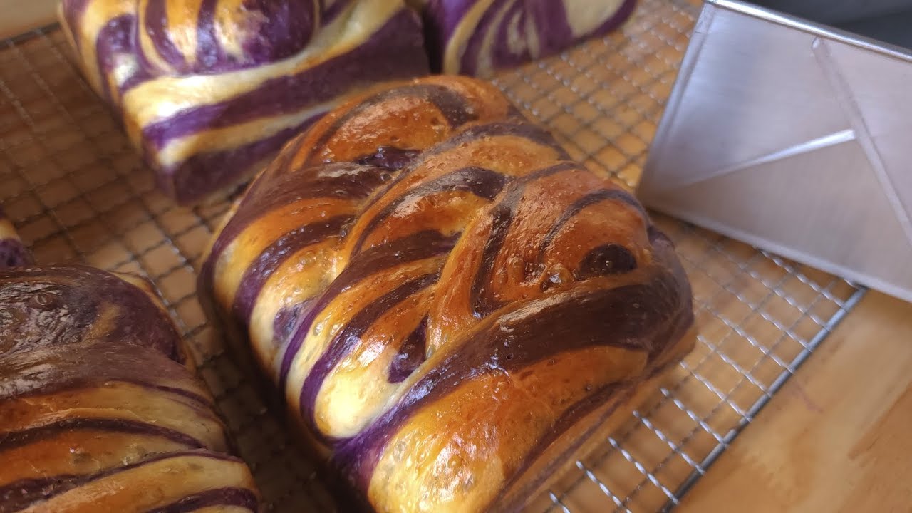 2 TONE LOAF BREAD/ ENSAYMADA LOAF BREAD