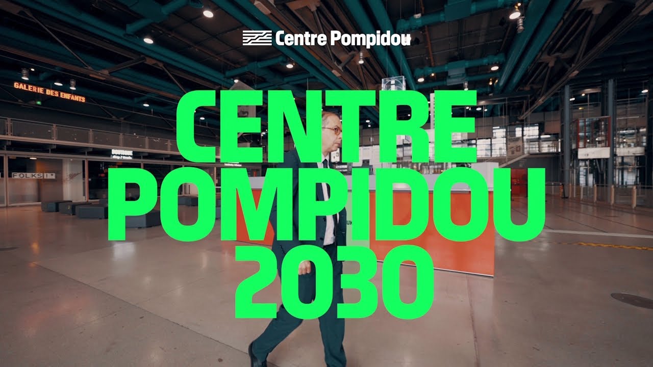 Le Centre Pompidou vous donne rendez-vous en 2030 ✨