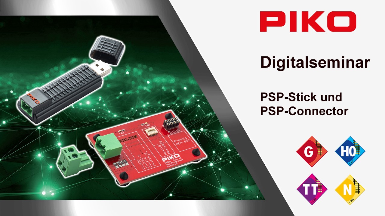 PIKO [D133] Digitalseminar PSP-Stick & PSP-Connector