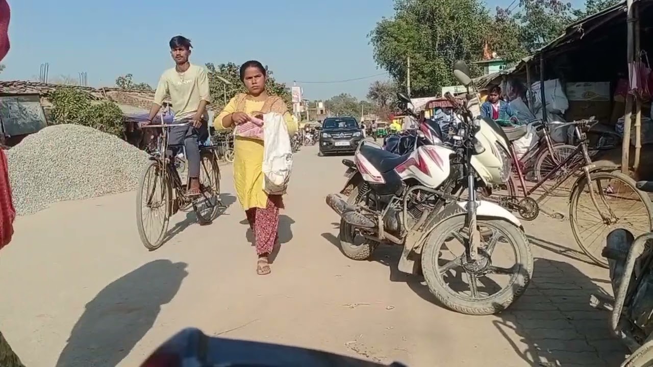 On road Ashoka district Marka 